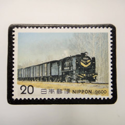 日本鐵路郵票胸針3952 第1張的照片
