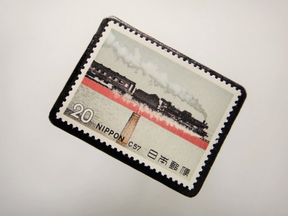 日本鐵路郵票胸針3956 第2張的照片