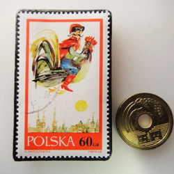 波蘭童話郵票胸針3963 第3張的照片