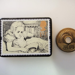 英國童話郵票胸針3985 第3張的照片