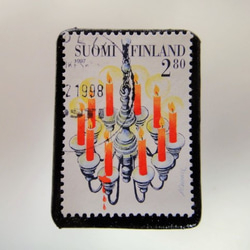 芬蘭聖誕郵票胸針4302 第1張的照片
