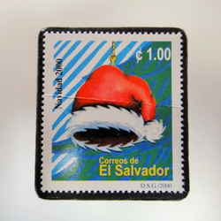 El Saladador聖誕郵票胸針4373 第1張的照片