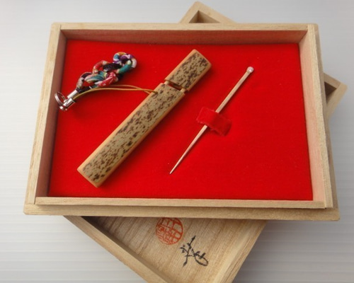 金 爪楊枝 日本製 国産 K18 18金 つまようじ ギフト対応無料