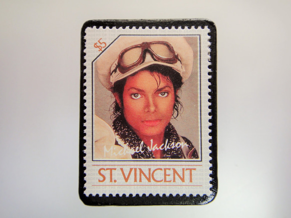 聖文森郵票胸針4572 第1張的照片
