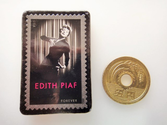 法國編輯·Piaf郵票胸針4584 第3張的照片