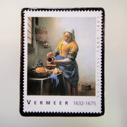 法國威猛（Vermeer）郵票胸針4598 第1張的照片
