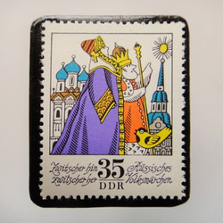 前東德童話郵票胸針4614 第1張的照片