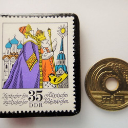 前東德童話郵票胸針4614 第3張的照片