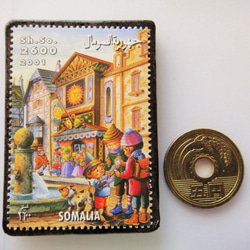 索馬里Pinocchio郵票胸針4625 第3張的照片