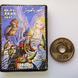 索馬里Pinocchio郵票胸針4628 第3張的照片