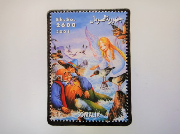 索馬里Pinocchio郵票胸針4629 第1張的照片