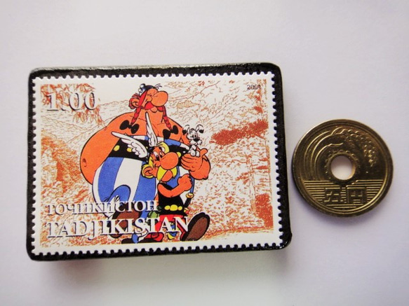 塔吉克斯坦郵票胸針4649 第3張的照片
