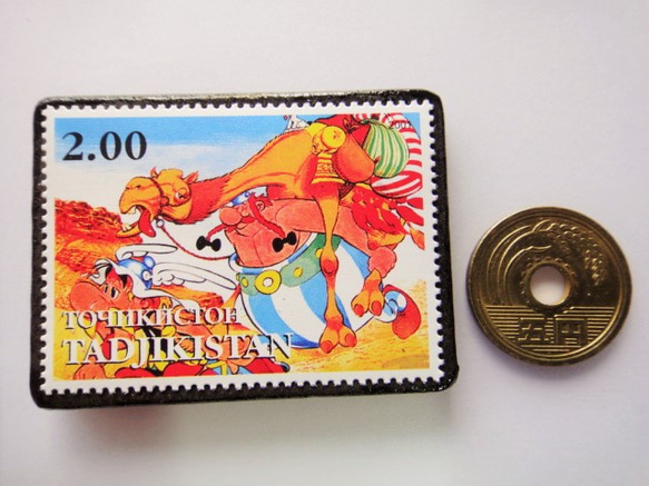 塔吉克斯坦郵票胸針4650 第3張的照片