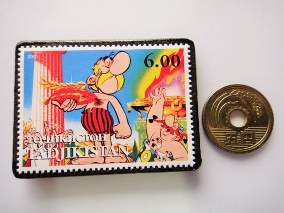 塔吉克斯坦郵票胸針4654 第3張的照片