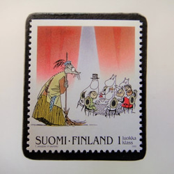 芬蘭童話郵票胸針4679 第1張的照片
