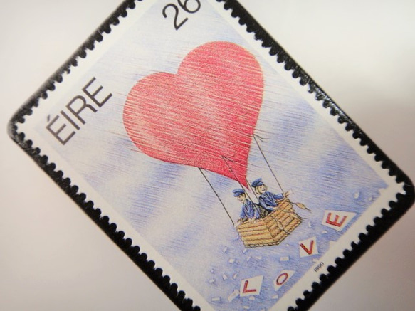 愛爾蘭情人節郵票胸針4688 第2張的照片
