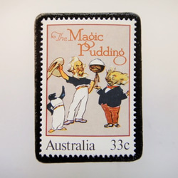 澳大利亞卡通郵票胸針4711 第1張的照片