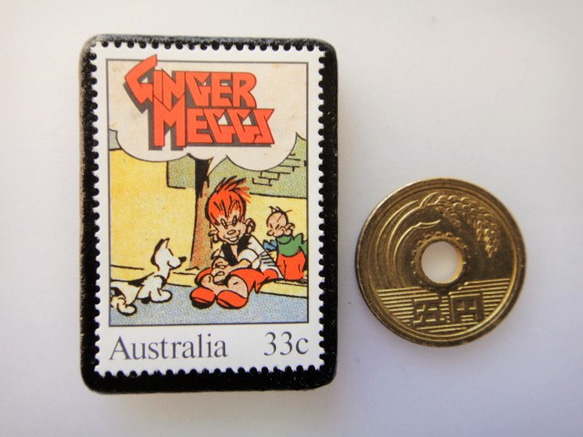 澳大利亞卡通郵票胸針4714 第3張的照片