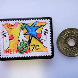 Swiss Circus Stamp胸針4751 第3張的照片