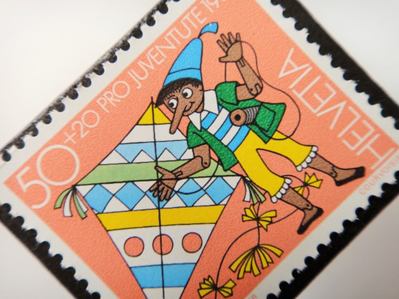 瑞士郵票胸針4768 第2張的照片