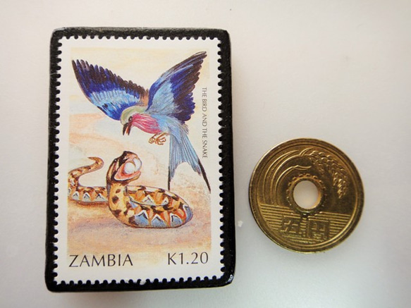 贊比亞Isop童話郵票胸針4782 第3張的照片