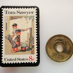 美國Tom Soya郵票胸針4786 第3張的照片