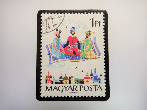 匈牙利阿拉伯之夜郵票胸針4806 第1張的照片