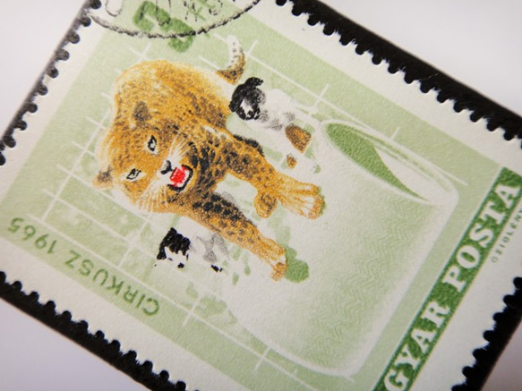 匈牙利馬戲團郵票胸針4817 第2張的照片