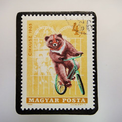 匈牙利馬戲團郵票胸針4818 第1張的照片