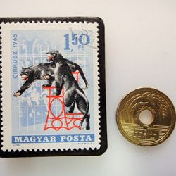 匈牙利馬戲團郵票胸針4820 第3張的照片