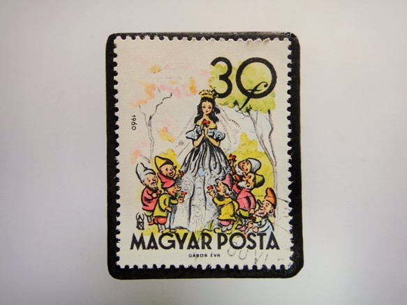 匈牙利童話郵票胸針4829 第1張的照片