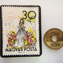 匈牙利童話郵票胸針4829 第3張的照片