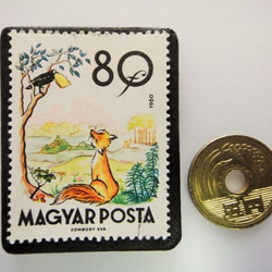 匈牙利童話郵票胸針4832 第3張的照片