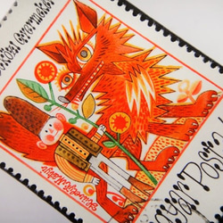 匈牙利童話郵票胸針4835 第2張的照片