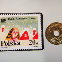 波蘭童話郵票胸針4893 第3張的照片