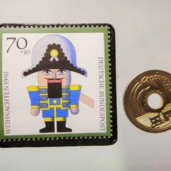 德國聖誕郵票胸針4907 第3張的照片