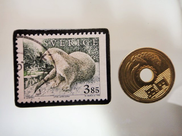 瑞典郵票胸針4951 第3張的照片