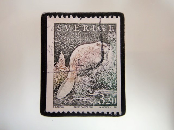 瑞典郵票胸針4953 第1張的照片