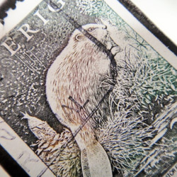 スウェーデン　切手ブローチ4953 2枚目の画像