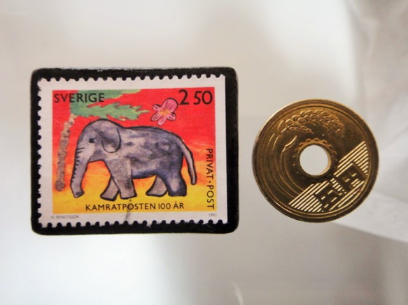 瑞典郵票胸針4968 第3張的照片