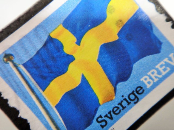 瑞典郵票胸針4969 第2張的照片