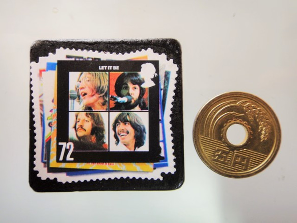 英國2007甲殼蟲樂隊郵票胸針5003 第3張的照片