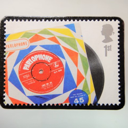 イギリス　2007年　ビートルズ切手ブローチ5006 1枚目の画像