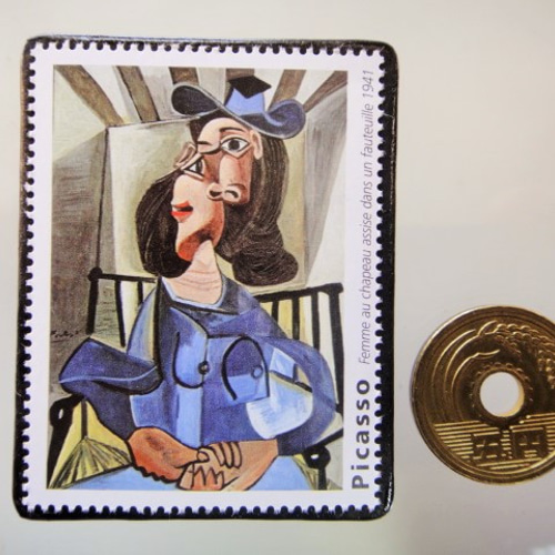 作品 ピカソ フランス切手 最も多作な美術家 キュビスト パブロ・ピカソ（Pablo Picasso
