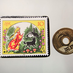 老東德童話郵票別針5115 第3張的照片