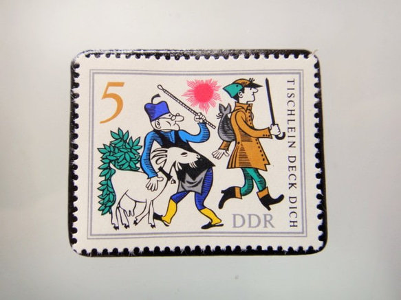 老東德童話郵票胸針5120 第1張的照片