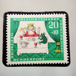 德國童話郵票胸針5153 第1張的照片