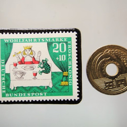 德國童話郵票胸針5153 第3張的照片