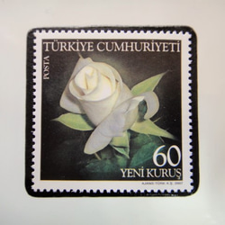 土耳其薔薇郵票胸針5191 第1張的照片