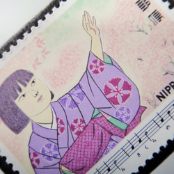 日本歌曲“櫻花”郵票胸針5209 第2張的照片